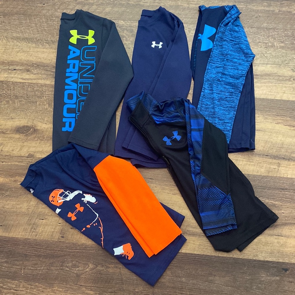 Under Armour boys size 6 shirts
